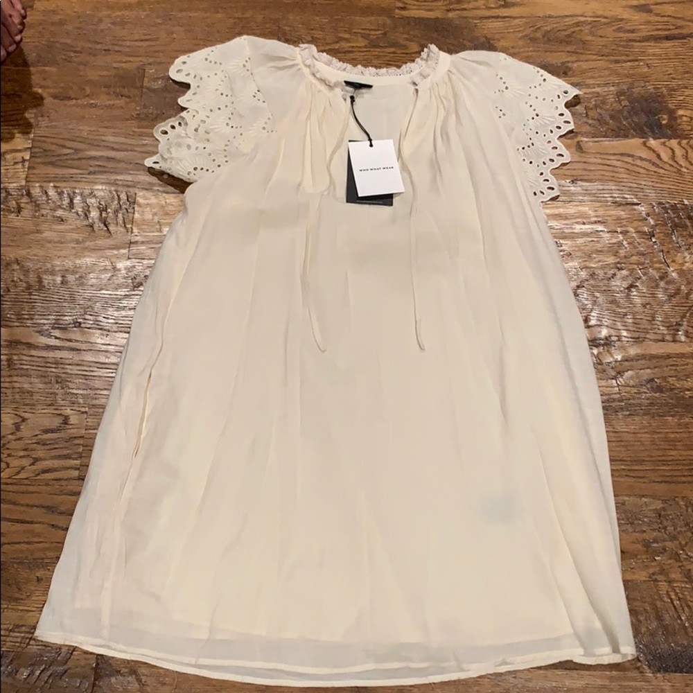 Cream colored stunning dress